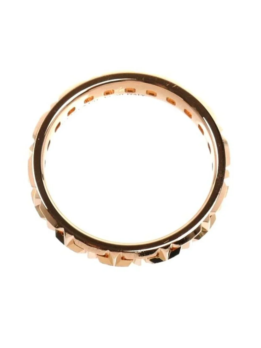 Tiffany & Co 18K Pink Gold T True Narrow Ring Vintage